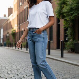 Levi's 501 Button Fly Jeans for woman, Light Blue - 5010134